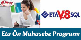 Eta Ön Muhasebe Kursu; Eta V.8 SQL Programını tüm detayları öğrenmiş olursunuz. Eta Ön Muhasebe Kursu; Eta V.8 SQL Programını tüm detayları ile öğrenmek isteyen kişiler içindir.
